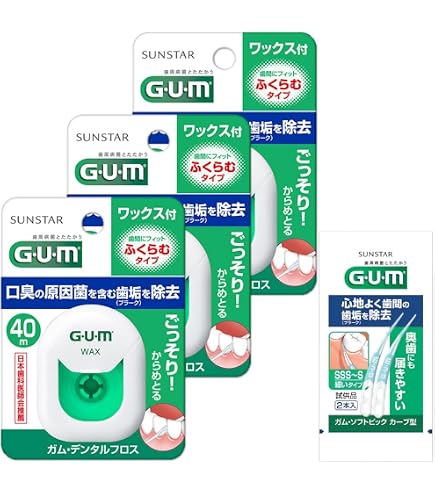 Amazon | Amazon.co.jp限定 リーチ デンタルフロス ワックス 4個セット
